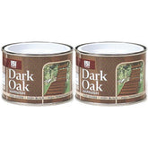 2X Dark Oak Varnish 180ml Tin Paint